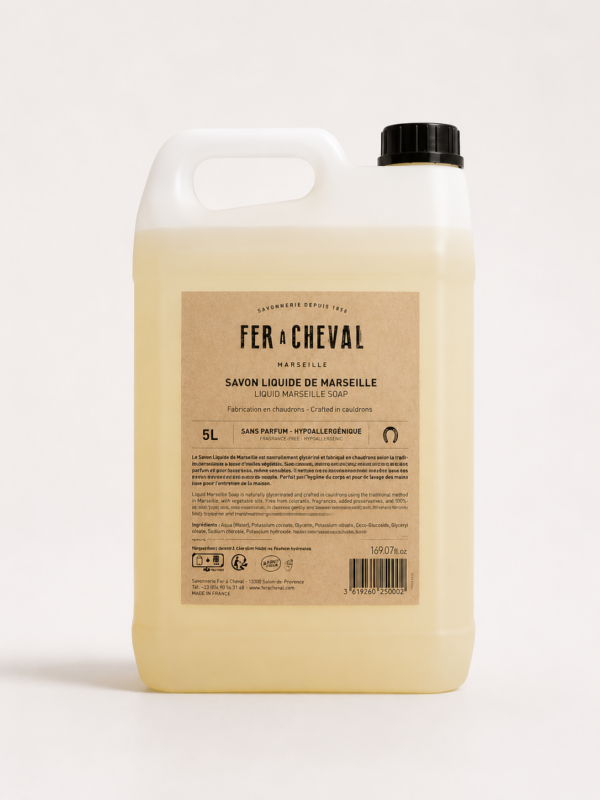 Υγρό Σαπούνι Μασσαλίας Χεριών Fer à Cheval 5L